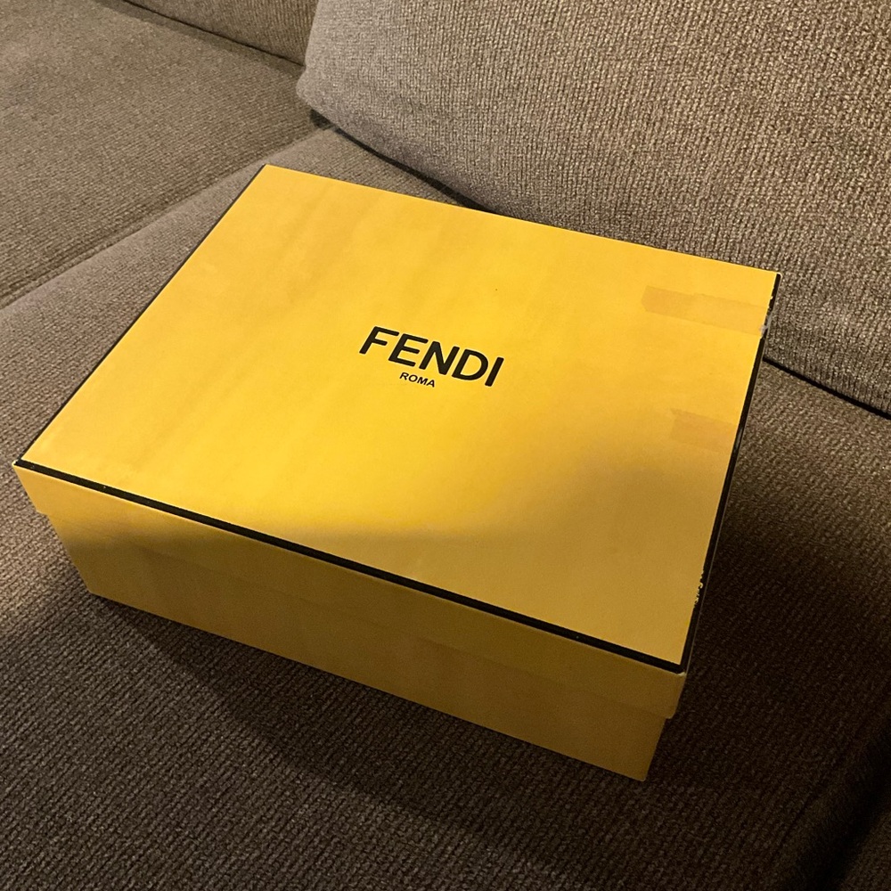 Fendi empty shoe box
